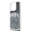 DKNY DKHCP15LLBNAEK iPhone 15 Pro6.1 czarny/black hardcase Liquid Glitter Big Logo